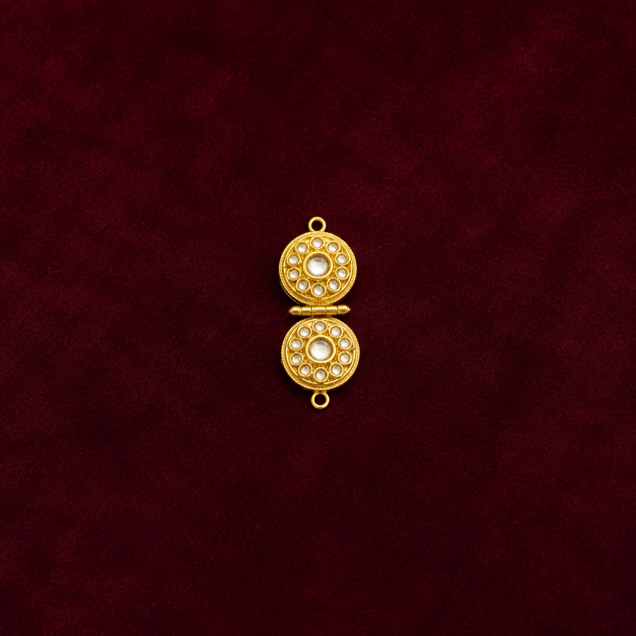 Artificial Double Kunda Lockets