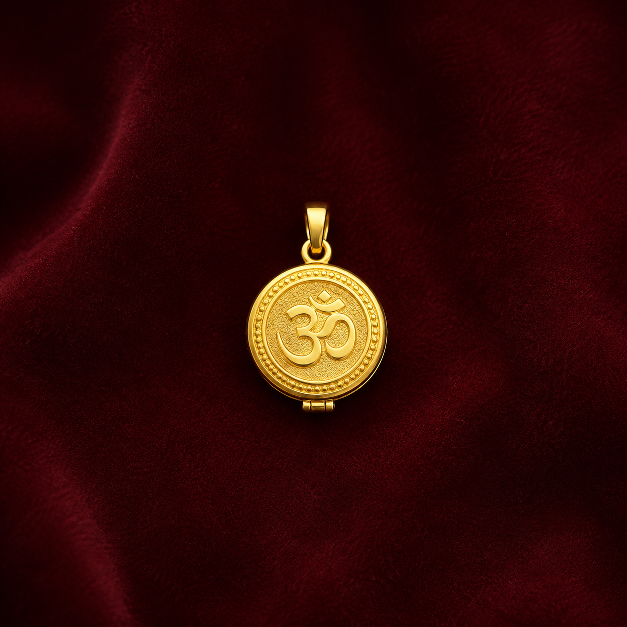 Gold Om Lockets
