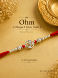 OHM Dhaga & Silver Rakhi